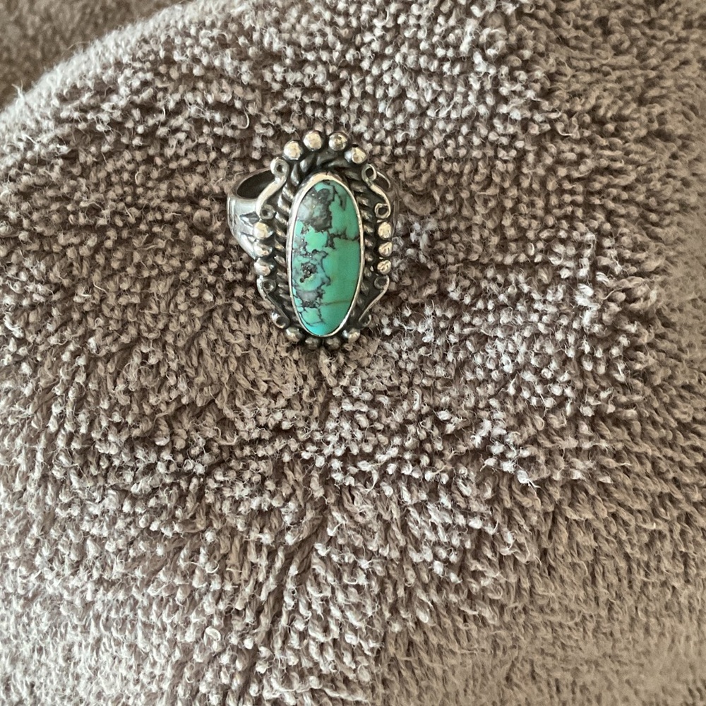Turquoise Silver Ring